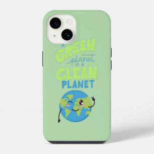 Funda Para iPhone 14 Powered by Green: Thrive with Nature"