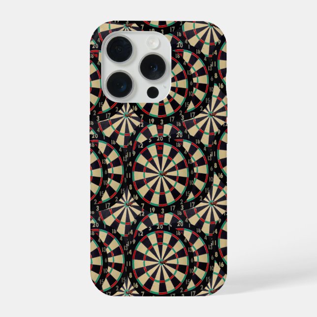 Funda Para iPhone "Precision in Layers: The Art of Stacked Bullseyes (Reverso )