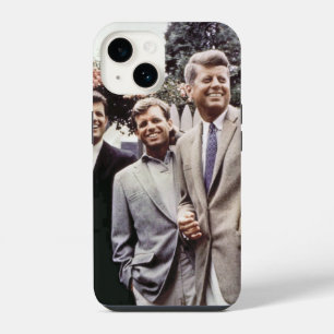 Funda Para iPhone 14 Presidente americano John Kennedy & Robert & Ted