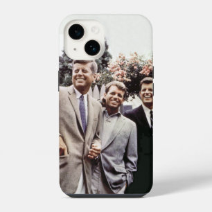 Funda Para iPhone 14 Presidente americano John Kennedy & Robert & Ted