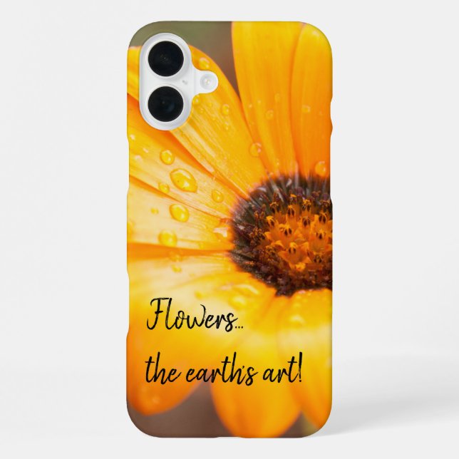 Funda Para iPhone Pretty Spring Flash Daisy Photograph Custom (Reverso )