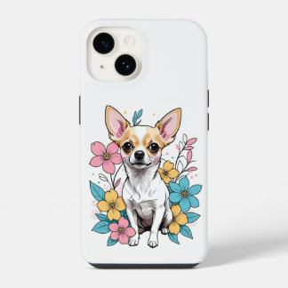 Funda Para iPhone 14 Primavera Chihuahua