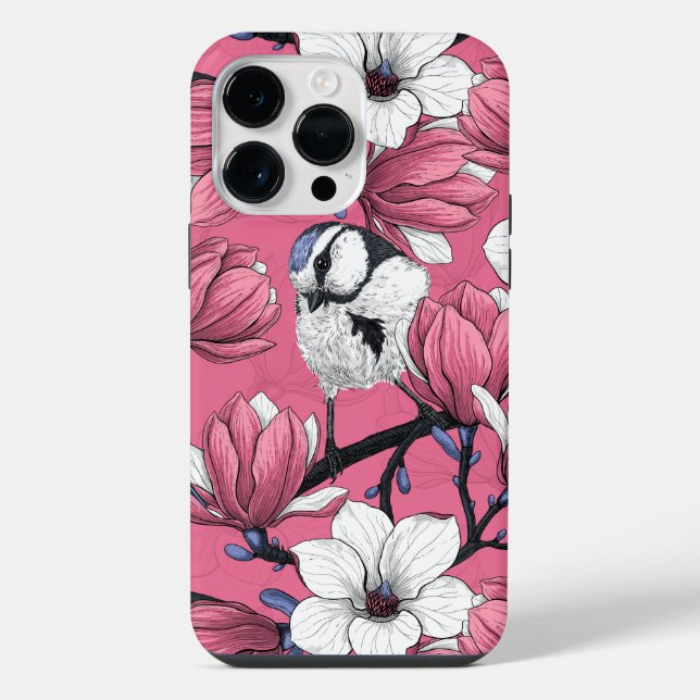 Funda Para iPhone Primavera en rosa (Reverso )