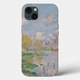 Primavera junto al Sena de Monet Impresionista