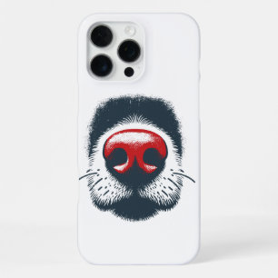 FUNDA PARA iPhone 16 PRO MAX PRIMERA PLANO DE NARIZ DE PERRO