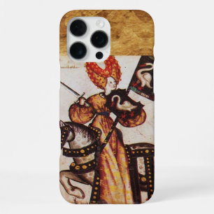 Funda Para iPhone 16 Pro Max PRINCESA PENTHESILEA COMO CABALLERO MEDIEVAL Heral