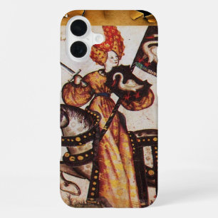 Funda Para iPhone 16 Plus PRINCESA PENTHESILEA COMO CABALLERO MEDIEVAL Heral