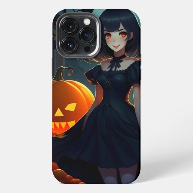 FUNDA PARA iPhone PRINCESA VAMPIRE OSCURA (Reverso )