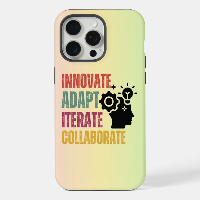 Funda Para iPhone Principios básicos de la mentalidad ágil Pensamien (Reverso )