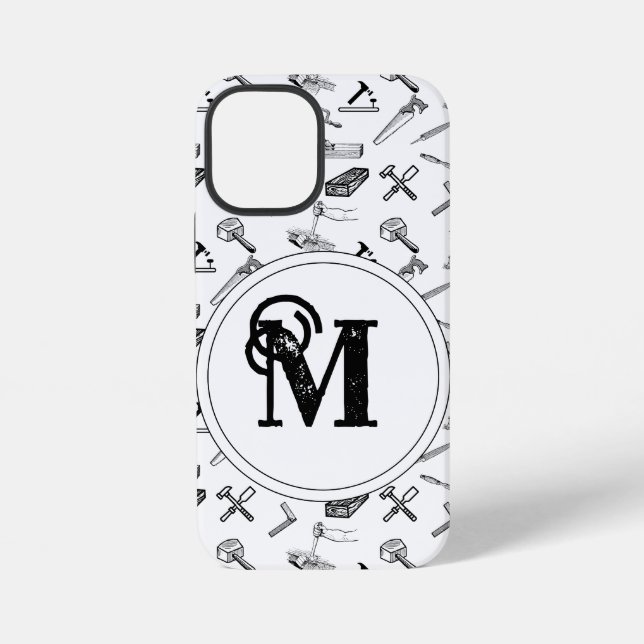 Funda Para iPhone Profesión de carpintero (Reverso )