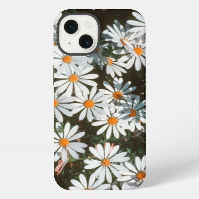 Funda Para iPhone Profusión De Dápaos Blancos (Asteráceas) (Reverso )