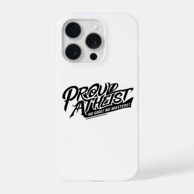 Funda Para iPhone Proud Atheist (Reverso )