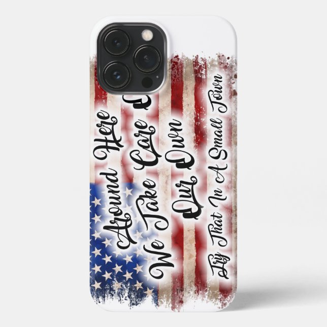 Funda Para iPhone Prueba eso en un pueblo pequeño (Reverso )