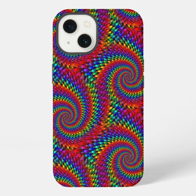 Funda para iPhone Psychedelic Hippie Weave Case-Ma (Reverso )