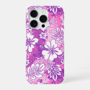 Funda Para iPhone 16 Pro Pua Aloha hawaiano con forma de corazón hibisco ro