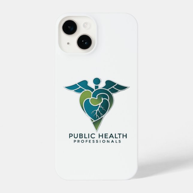 Funda Para iPhone Public Health Professionals Phone Case (Reverso )