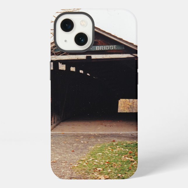 Funda Para iPhone Puente Cubierto (Reverso )