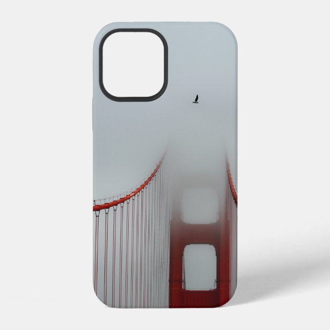 FUNDA PARA iPhone PUENTE ROJO DE DÍA (Reverso )