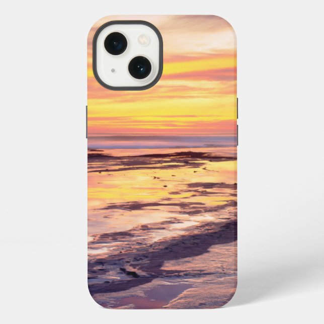 Funda Para iPhone Puentes de marea Sunset Cliffs (Reverso )