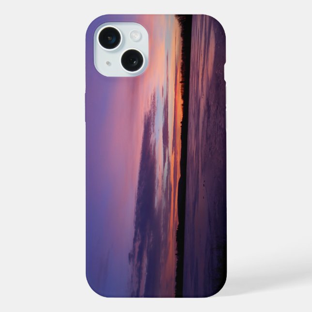 Funda Para iPhone Puesta de sol (Reverso )