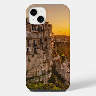 Funda Para iPhone 14 Plus Puesta de sol en Tropea, Italia