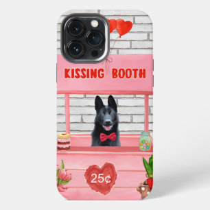 Funda Para iPhone 13 Pro Max Puesto de besos del perro pastor alemán día de San