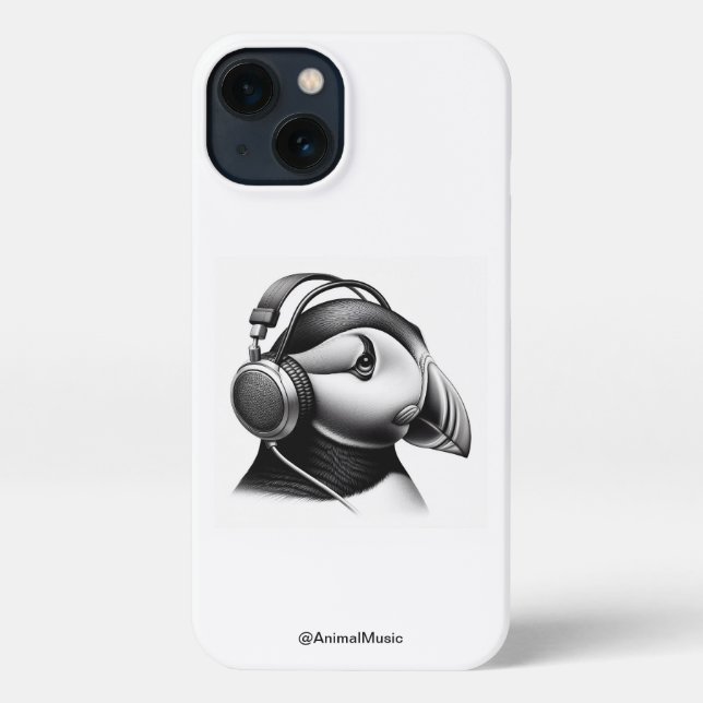 Funda Para iPhone Puffin - estuche para iPhone (Reverso )