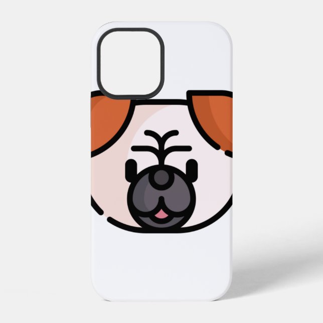 Funda Para iPhone Pug (Reverso )