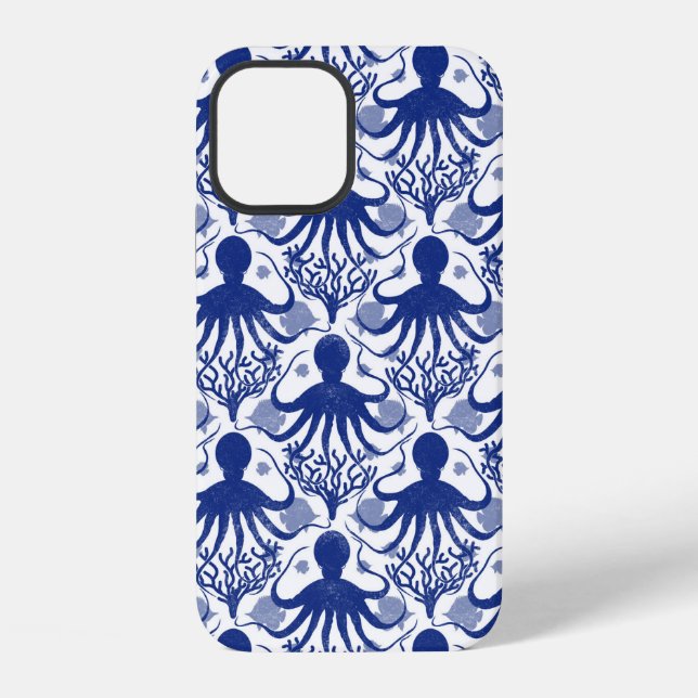 Funda Para iPhone Pulpo (fondo claro) (Reverso )