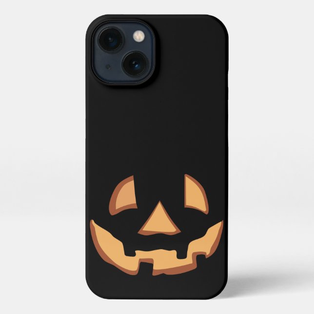 Funda Para iPhone Pumpkin Face 1 (Reverso )