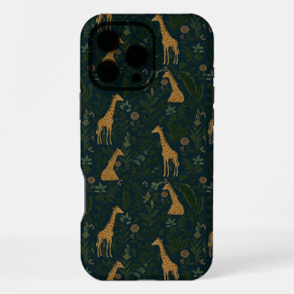 Funda Para iPhone 16 Pro Max Punto de Encuentro de Jirafas Tropicales