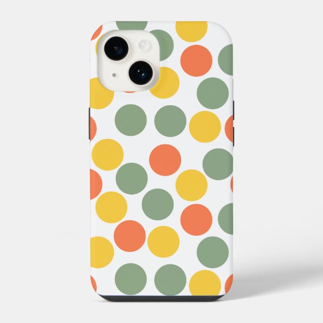 Funda Para iPhone Puntos  (Reverso )