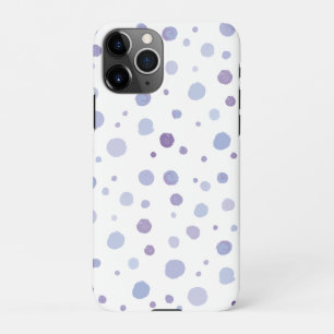 Funda Para iPhone 11Pro puntos de polka pintados a mano