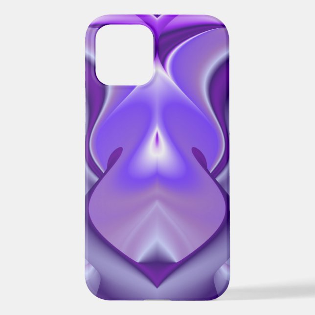 Funda Para iPhone Purple Flower Rainbow Dreams (Reverso )