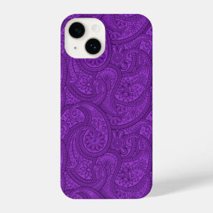 Funda Para iPhone 14 Purple Paisley