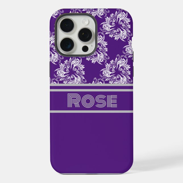 Funda Para iPhone Púrpura (Reverso )