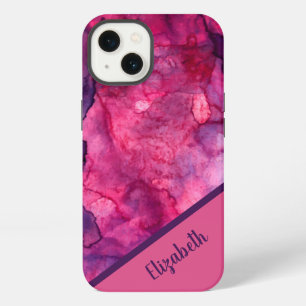 Púrpura rosa acuarela personalizada