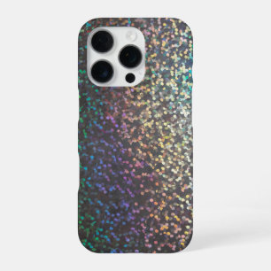 Funda Para iPhone 16 Pro Purpurina bokeh sparkke print