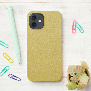 Funda Para iPhone 12 Purpurina de oro, Sparkle, fondo Purpurina
