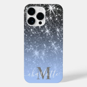 Funda Para iPhone 14 Pro Max Purpurina plateado