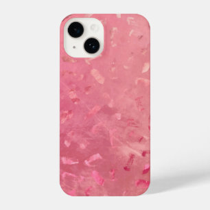 Funda Para iPhone 14 Purpurina Rosa Gold