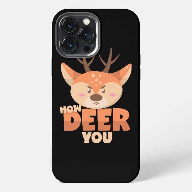Funda Para iPhone Qué Ciervo Tuyo  (Reverso )