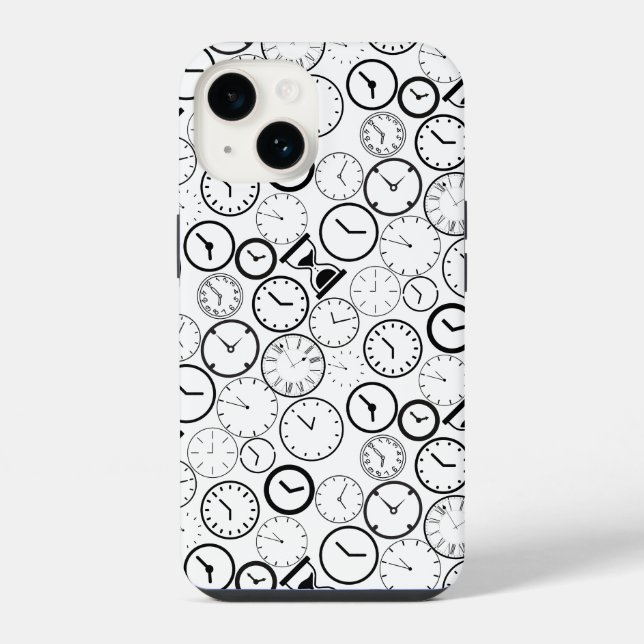 Funda Para iPhone ¿Qué hora es.wx4 No BG (Reverso )