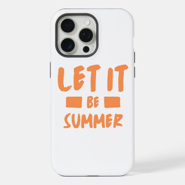 Funda Para iPhone que sea verano (Reverso )