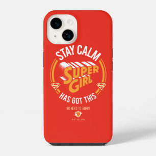 Funda Para iPhone 14 Quédate tranquilo Supergirl tiene esto