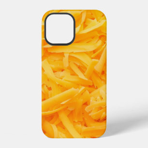 Funda Para iPhone 12 queso cheddar rallado vista superior