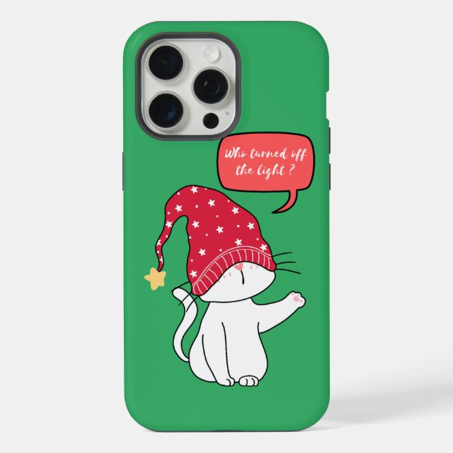 Funda Para iPhone quién apagó la luz (Reverso )