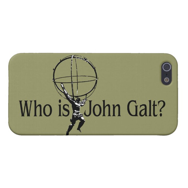 Funda Para iPhone ¿Quién es Juan Galt? caso iPhone5 (Reverso Horizontal)