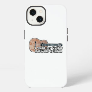 Quiero mi guitarra, no tu opinión.
