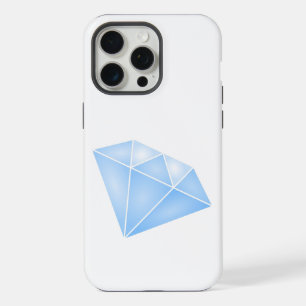 Quilate de diamante azul brillante